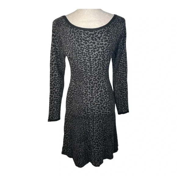 Joie Leopard Sweater‎ Dress - Picture 2 of 5